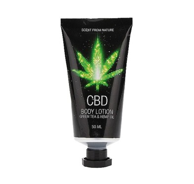 CBD - Bath and Shower - Luxe Travel set - Green Tea Hemp Oil